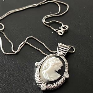 Cameo necklace